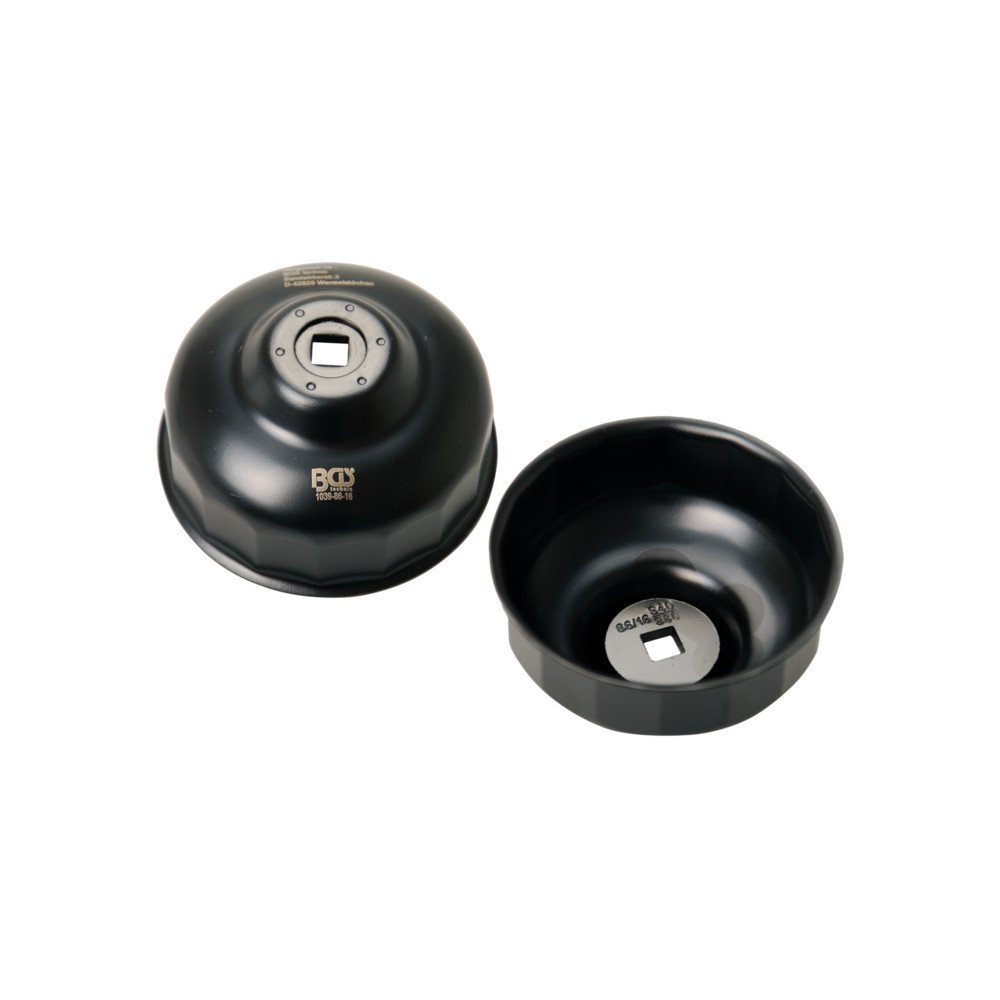 Copo do filtro de óleo | 16 lados | Ø 86 mm | para BMW, Volvo