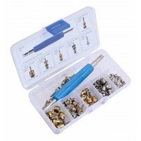 Jogo 41 válvulas de ar condicionado R12 R134a