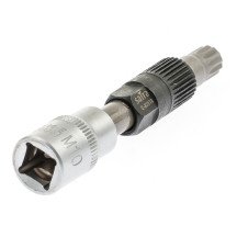 Llave para polea alternador 1/2" con punta XZN M10x110