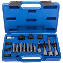 18 peças para alternador de pólo – Kit profissional multimarca