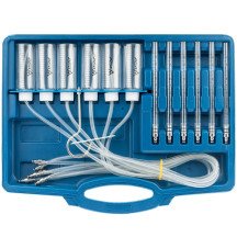 Conjunto de medidor de vazão common rail com 24 adaptadores