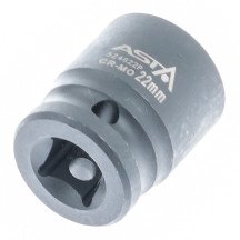 Jogo de 10 chaves de impacto curtas de 1/2"