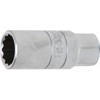 Vaso bujía con goma 12 caras 18mm 3/8