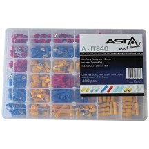 Sortido de terminais isolados 480 peças