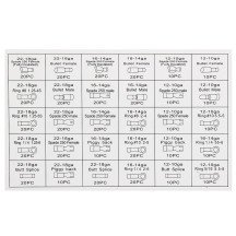 Sortido de terminais isolados 480 peças