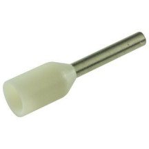 Terminal isolado para cabo E0508 branco