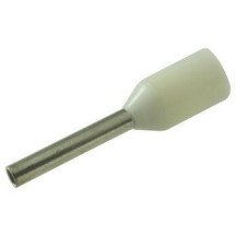 Terminal isolado para cabo E0508 branco