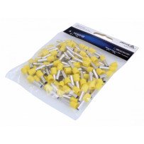 Terminal aislado para cable E6012 Amarillo 100 Pcs