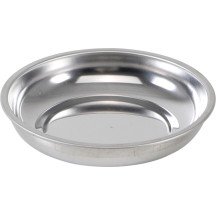 Bandeja magnética de acero inoxidable de Ø 100 mm