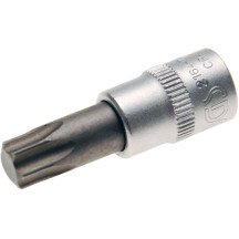 Chave de soquete de 1/4" com ponta Torx  T45