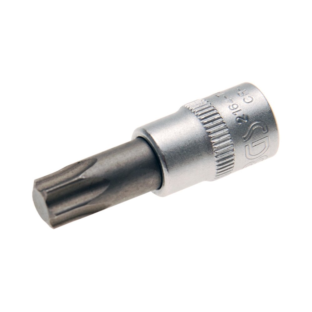 Chave de soquete de 1/4" com ponta Torx T45 Chave de soquete de 1/4" com ponta Torx T45