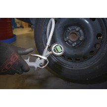 Pistola de enchimento de pneus digital 0 - 8 bar