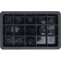 Correia magnética 15 compartimentos 120 x 190 mm BGS 67103