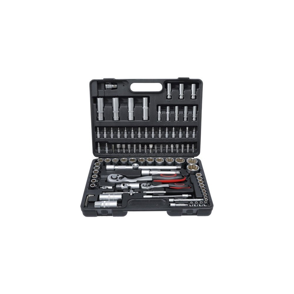 ?Conjunto de soquetes de 1/4" e 1/2" com 94 peças - Mais vendido ????