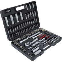 ?Conjunto de soquetes de 1/4" e 1/2" com 94 peças - Mais vendido ????
