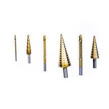 Juego de brocas escalonadas y  brocas lima