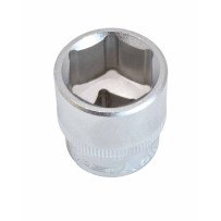Llave de vaso corto 3/8 - 6 caras 21mm.
