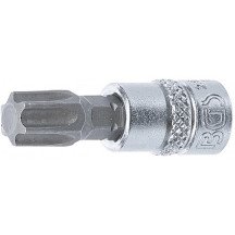Chave de soquete de 1/4" com ponta Torx T50