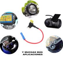 ADAPTADOR DE 2 MICROFUSIBLES 32V 3A-30A