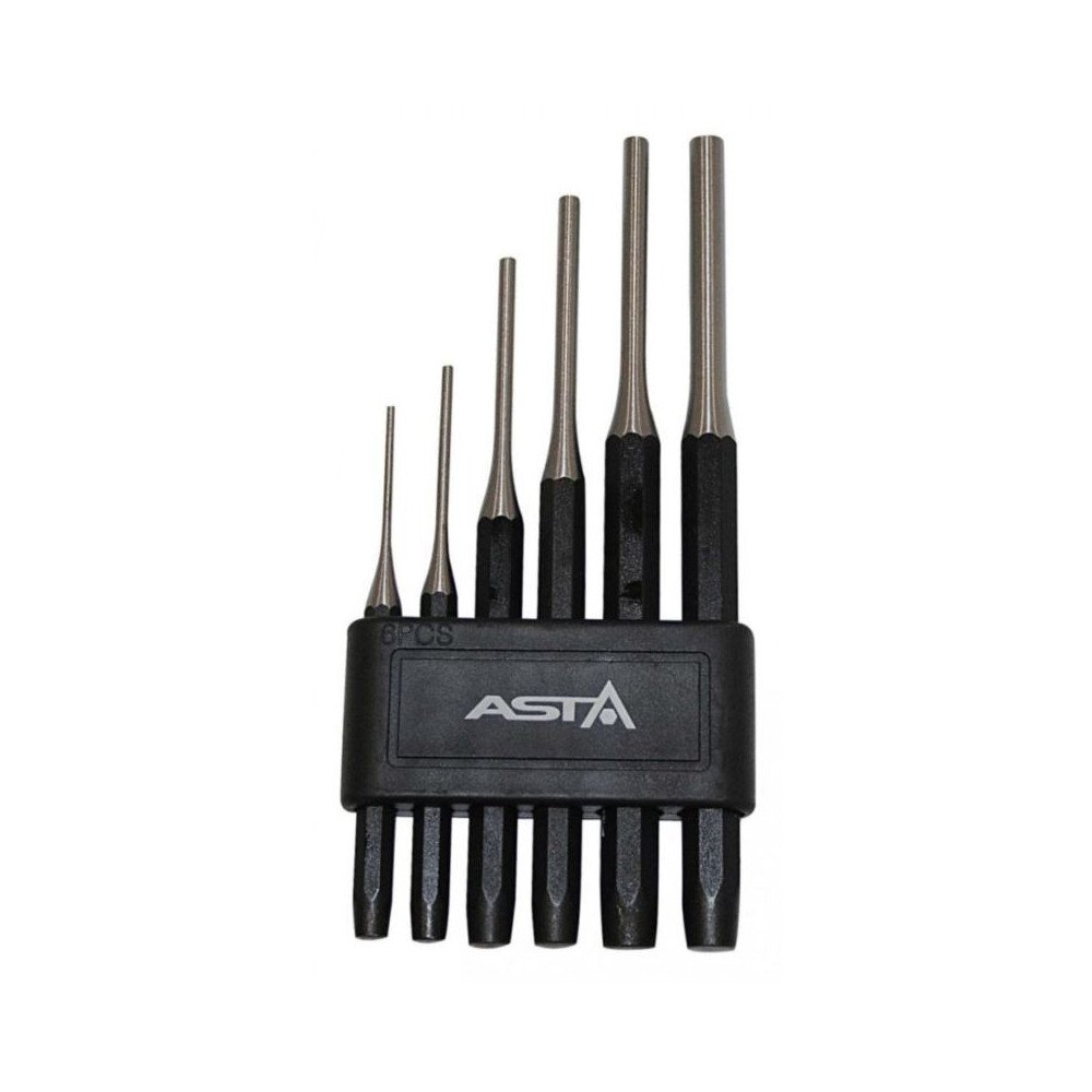 Juego 6 botadores cilíndricos 2-8 mm