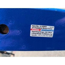 Grua Plegable 2 Toneladas