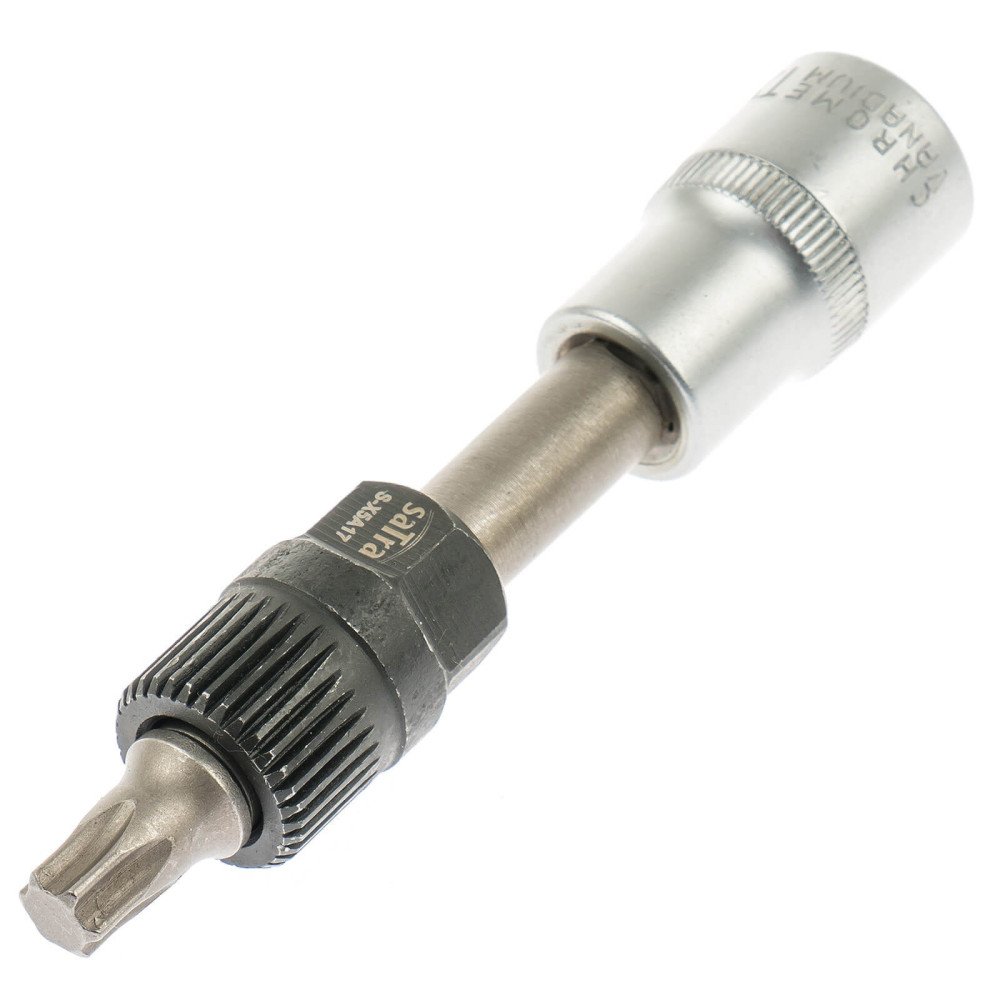 Llave vaso 2 piezas para alternador 1/2 T50x110 mm Llave vaso 2 piezas para alternador 1/2 T50x110 mm