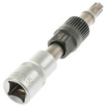 Llave vaso 2 piezas para alternador 1/2 T50x110 mm