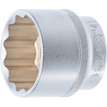 Chave de soquete curta Pro-Torque® de 12 pontas 1/2-41 mm