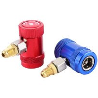 Conector de ar condicionado rápido para resfriadores R1234yf