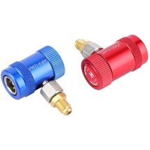 Conector de ar condicionado rápido para resfriadores R1234yf