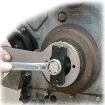 Extrator e chave de virabrequim Jaguar / Land Rover 3.2/3.5/4.0/4.2/4.4