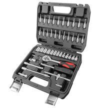 Jogo de soquetes de 1/4" – 47 peças