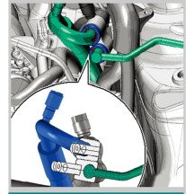 Conjunto de chaves de desconexão de tubos de ar condicionado VAG