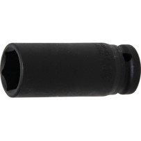 Chave de impacto sextavada longa de 1/2  23 mm.