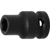 Vaso de impacto chave 1/2 hexagonal curto 8mm.
