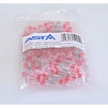 Conectores termoplásticos (Rojo) pack 100 Unds.