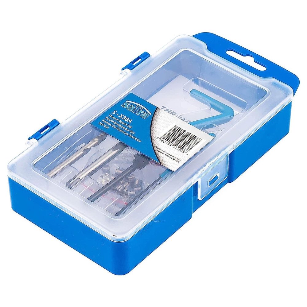 Kit de reparo de rosca com HELICOIL M5 x 0,8 mm Kit de reparo de rosca com HELICOIL M5 x 0,8 mm