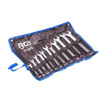 Jogo 12 chaves combinadas em polegadas