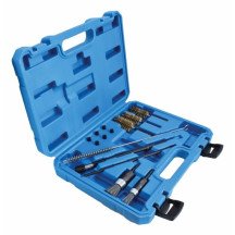 Conjunto de escovas para limpeza de injetores assentos