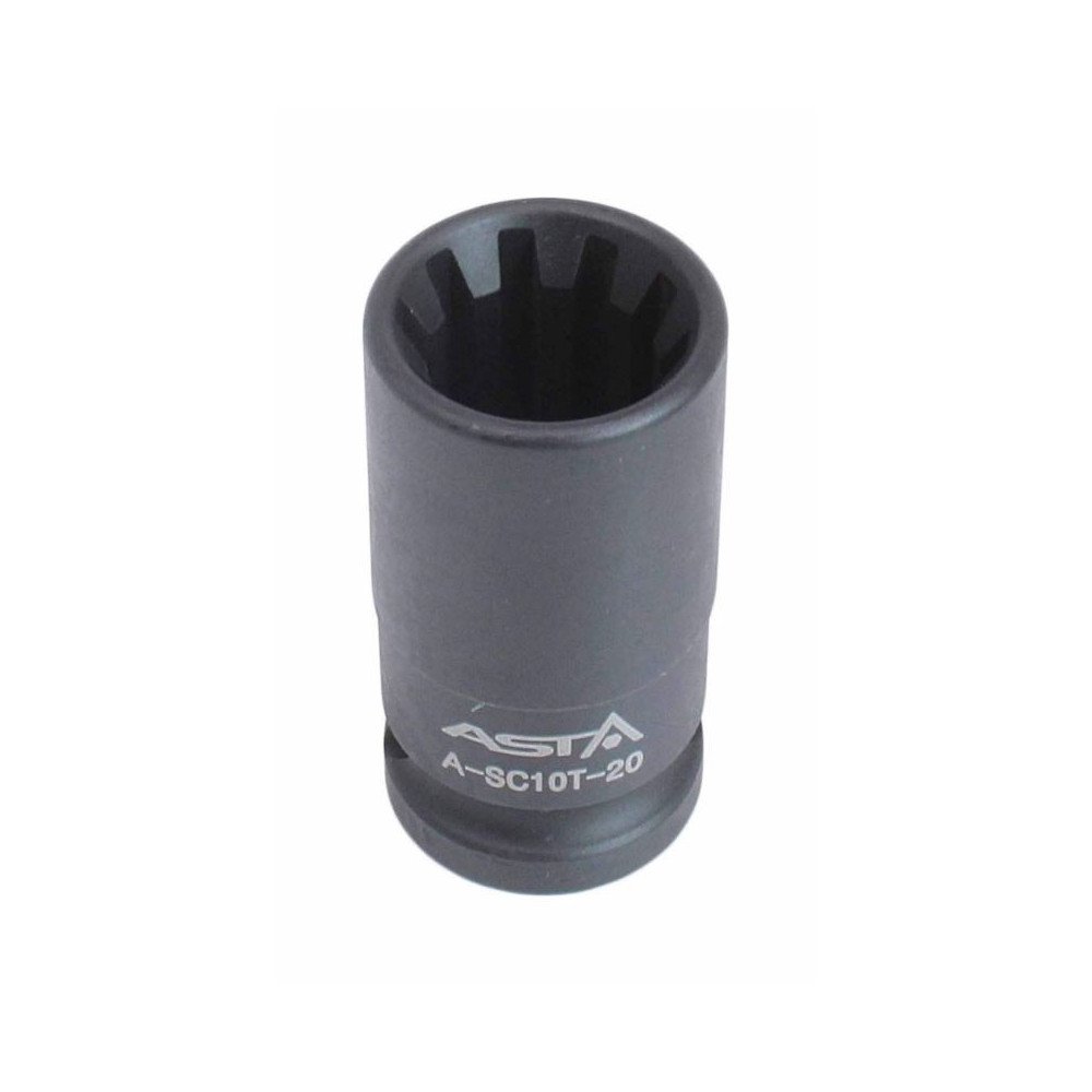 1/2 soquete, 10 pontos, 20 mm. para pinças de freio Audi / Porsche 1/2 soquete, 10 pontos, 20 mm. para pinças de freio Audi / Porsche