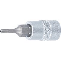 Llave de vaso 1/4 con punta Torx Inviolable TH6