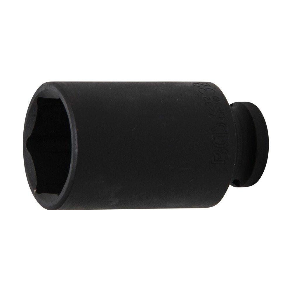 Chave de impacto sextavada longa de 1/2 34 mm