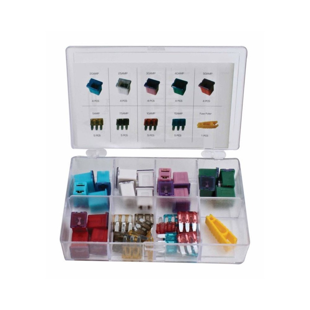 41 Pcs Fusível Mini tipo M e Micro 3 41 Pcs Fusível Mini tipo M e Micro 3