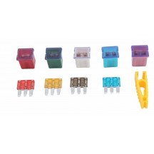 41 Pcs Fusível Mini tipo M e Micro 3