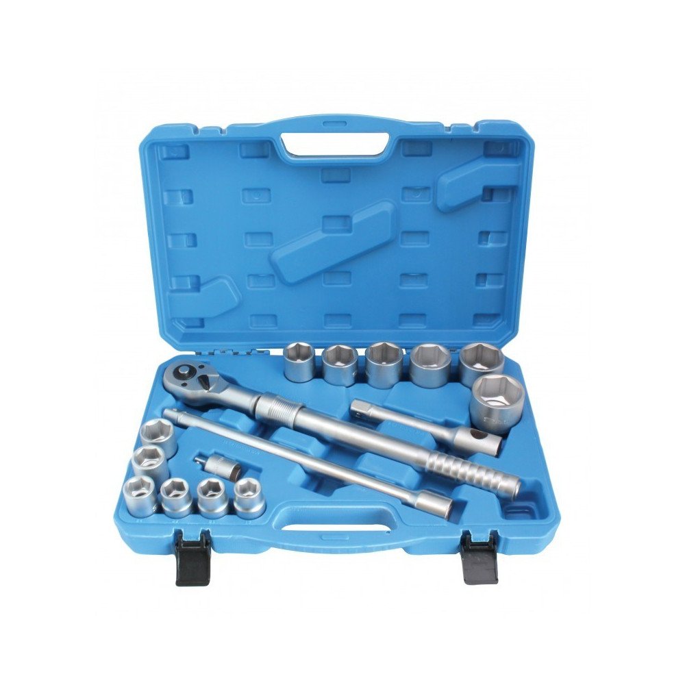 JUEGO DE LLAVES DE VASO 3/4  6-CARAS CON CARRACA TELESCÓPICA