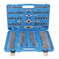 Juego 110 piezas de machos y terrajas M2 - M18