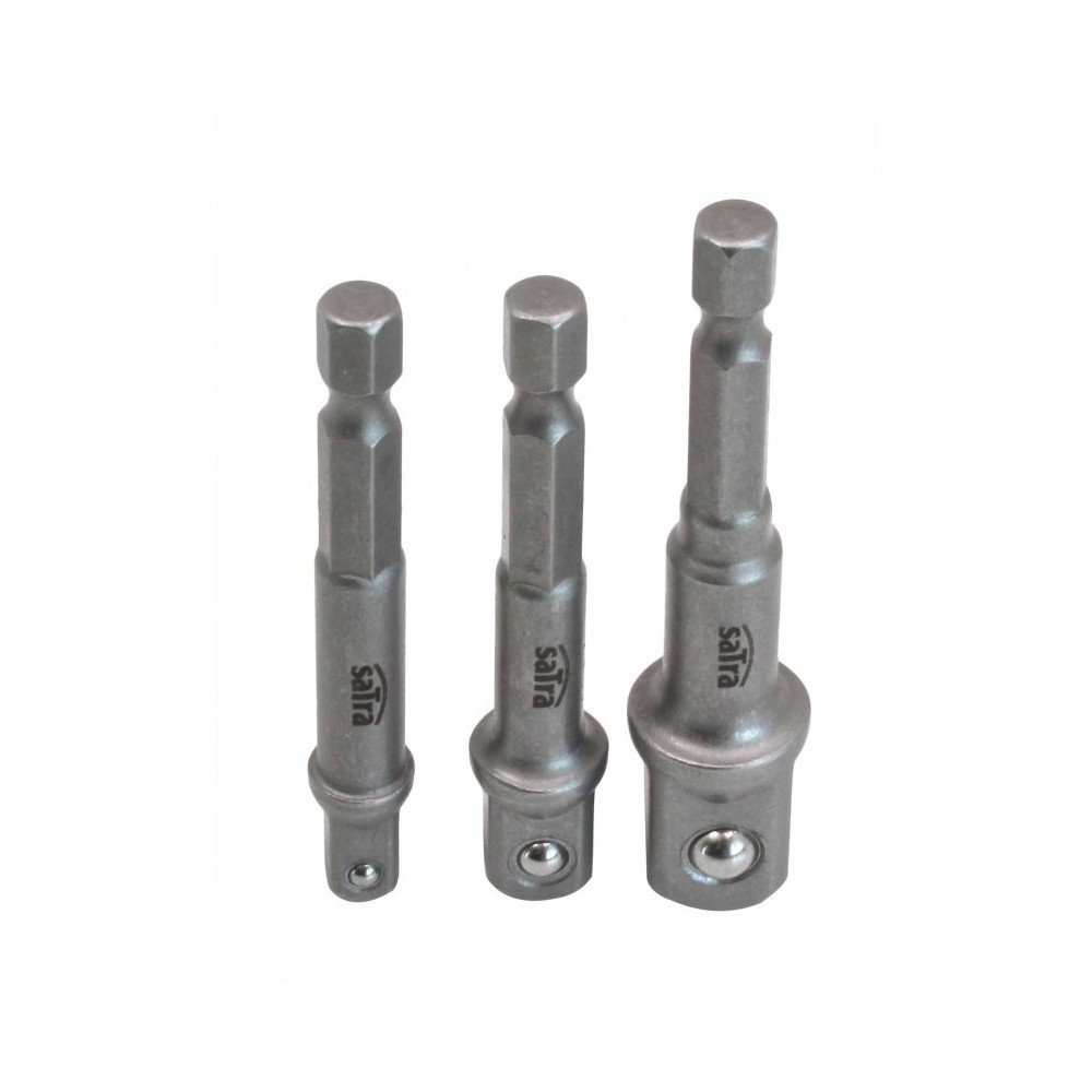 CONJUNTO DE ADAPTADORES DE 3 PEÇAS 1/4 3/8 1/2. CONJUNTO DE ADAPTADORES DE 3 PEÇAS 1/4 3/8 1/2.