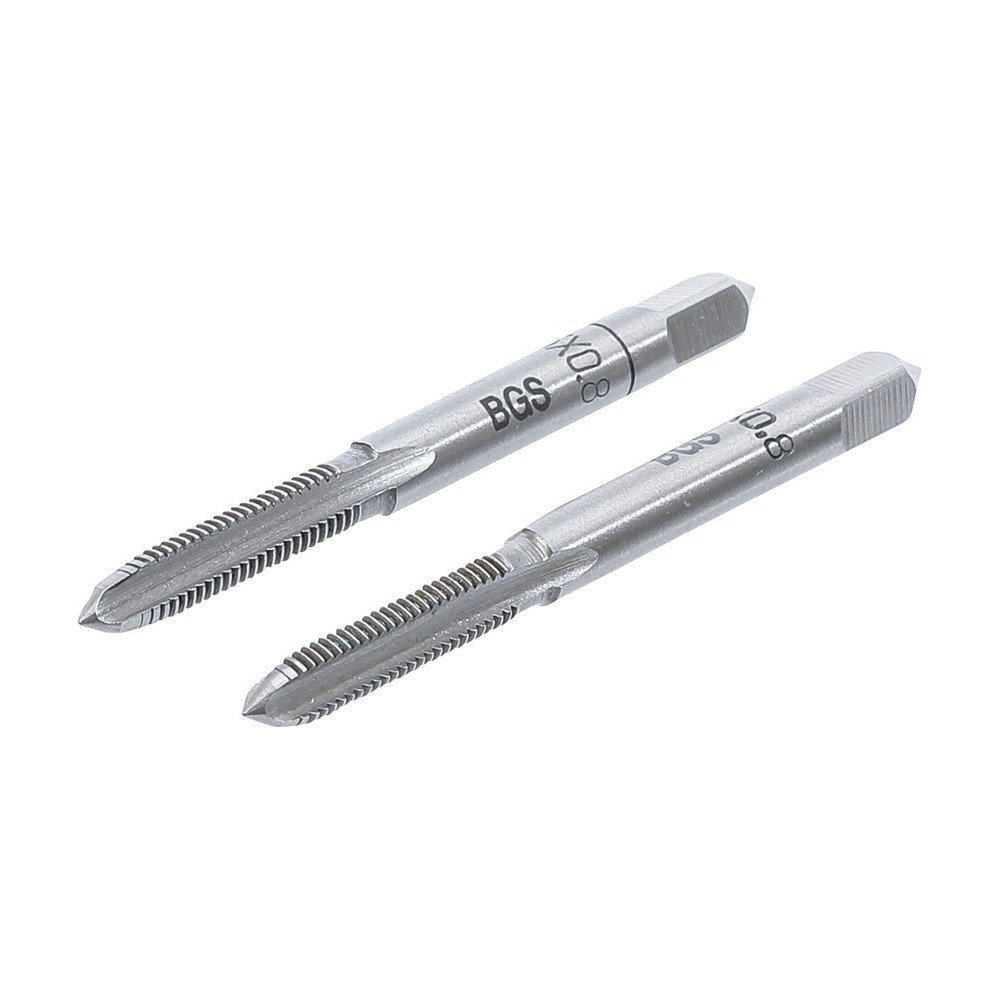 M5 x 0,8 mm placas iniciais e de acabamento 2 peças