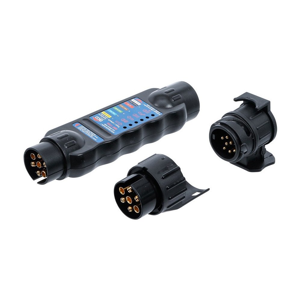 Verificador de reboque, veículos 7, 13 pólos