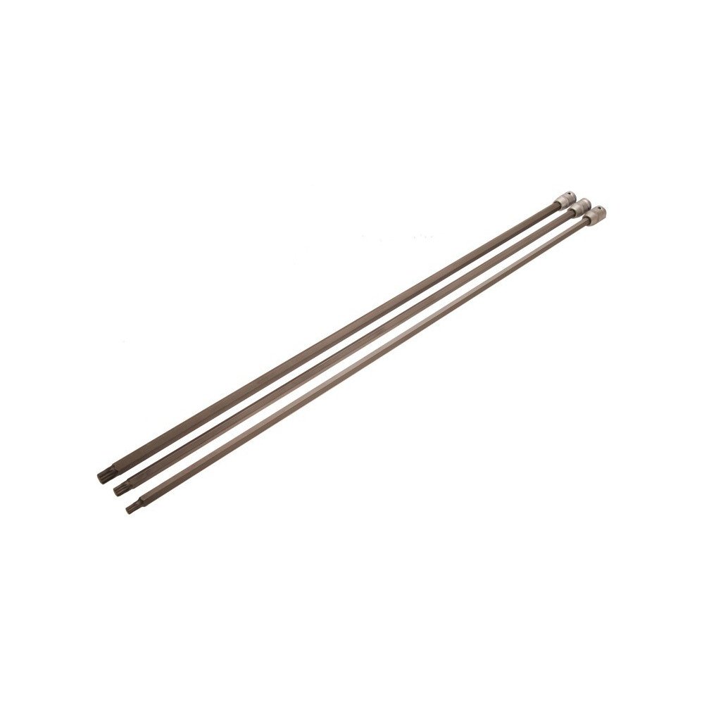 Conjunto de 3 soquetes XZN de 1/2", comprimento 800 mm, para VAG Conjunto de 3 soquetes XZN de 1/2", comprimento 800 mm, para VAG